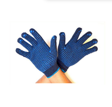 Double Side Dotted Knitted Gloves with Enhanced Wear Resistance, Flexible and Breathable Protective Handwear for Industrial Applications